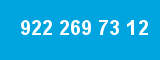 922 269 73 12